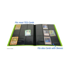 Arkero-G Premium 9-Pocket Card Binder (Tausch- & Sammelalbum) - Hellgrün