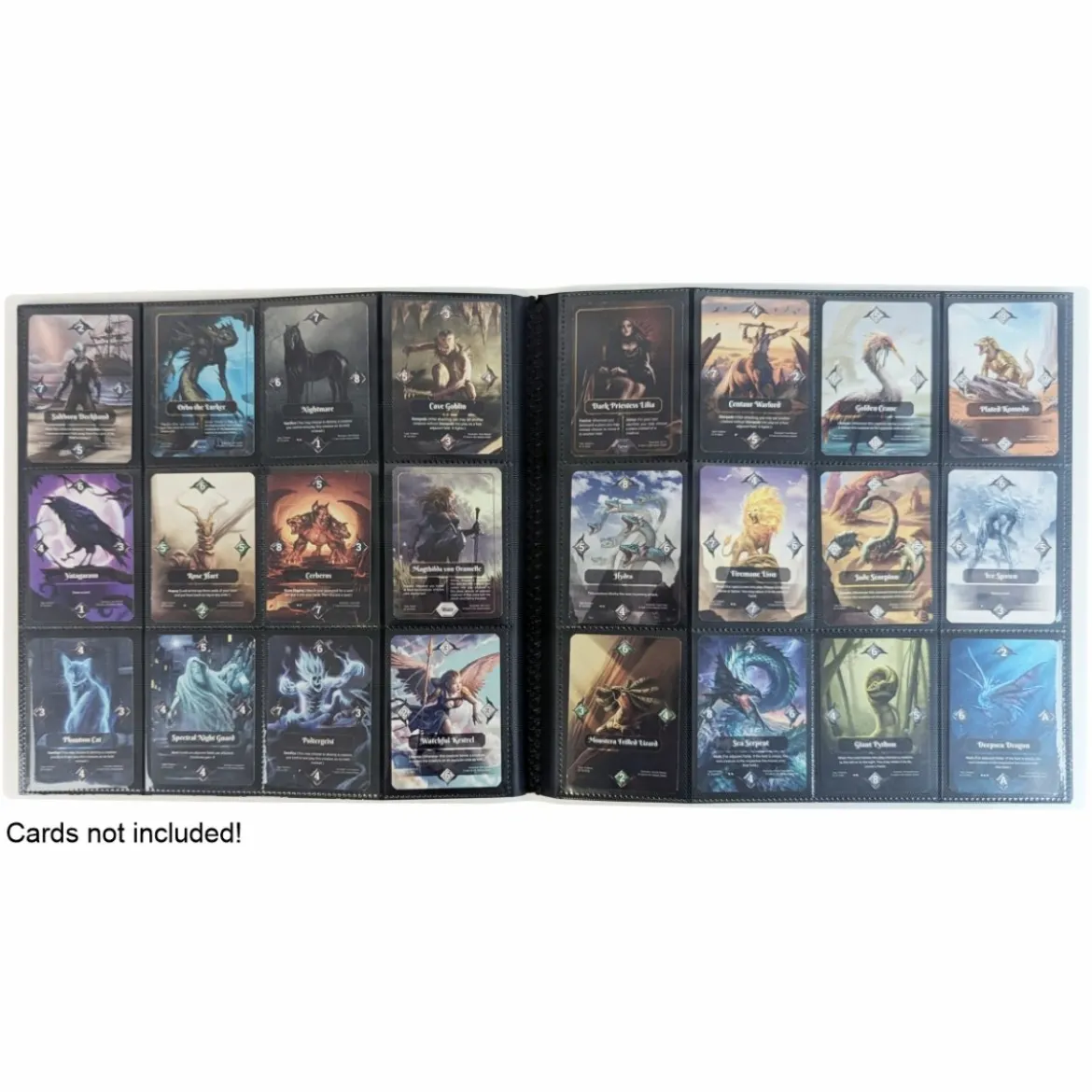 Arkero-G Premium 12-Pocket Card Binder (Tausch- & Sammelalbum) - Weiß