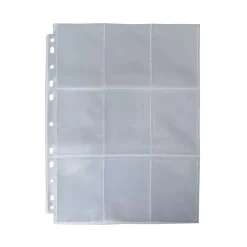 Arkero-G 50 Premium 9-Pocket Pages (50 Seiten) - für Karten in japanischer Größe (z.B. Yu-Gi-Oh!)