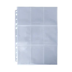 Arkero-G 50 Premium 9-Pocket Pages (50 Seiten) - für Karten in Standardgröße (z.B. Pokemon, Magic)