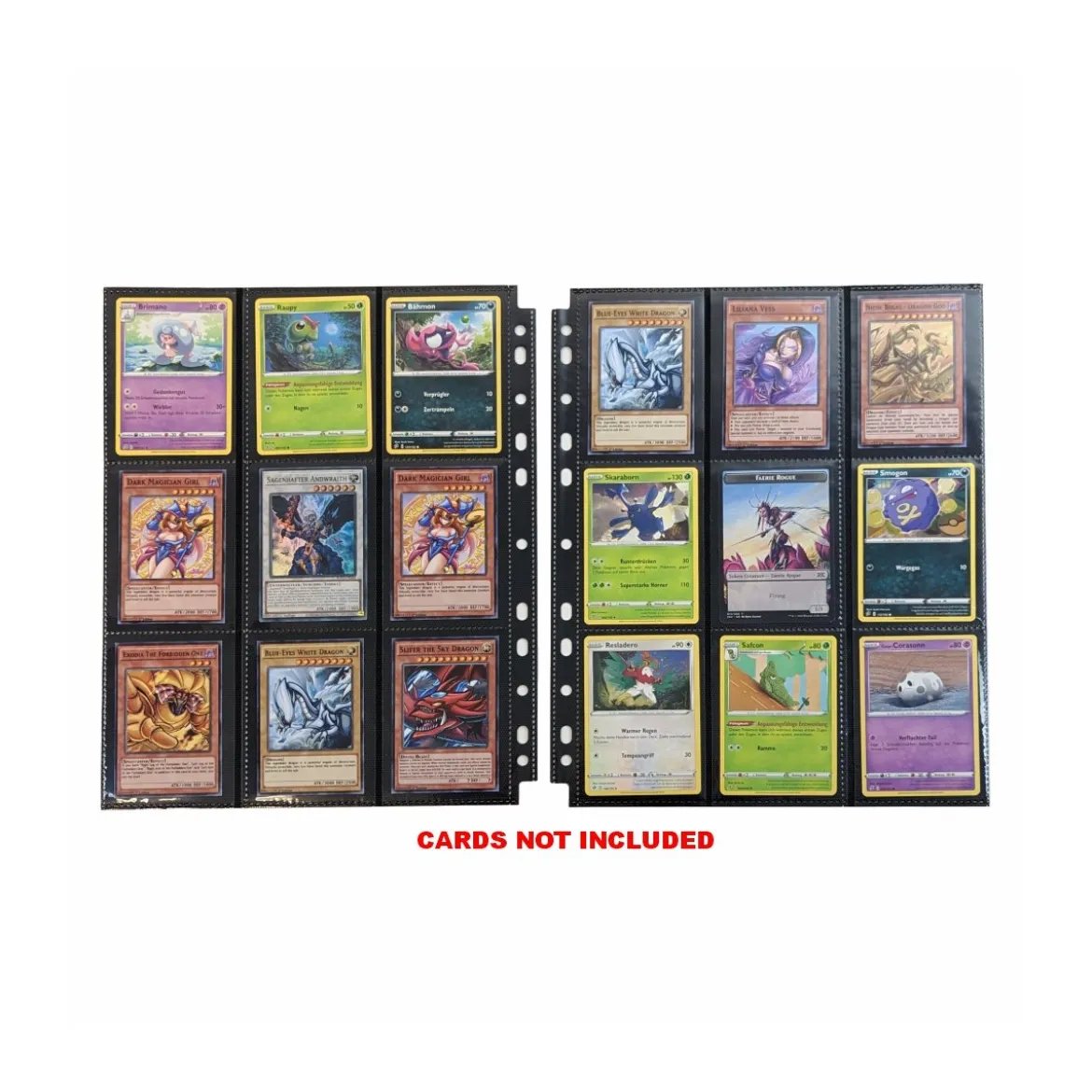 Arkero-G 50 Premium 18-Pocket Pages Schwarz (50 Seiten) sideload