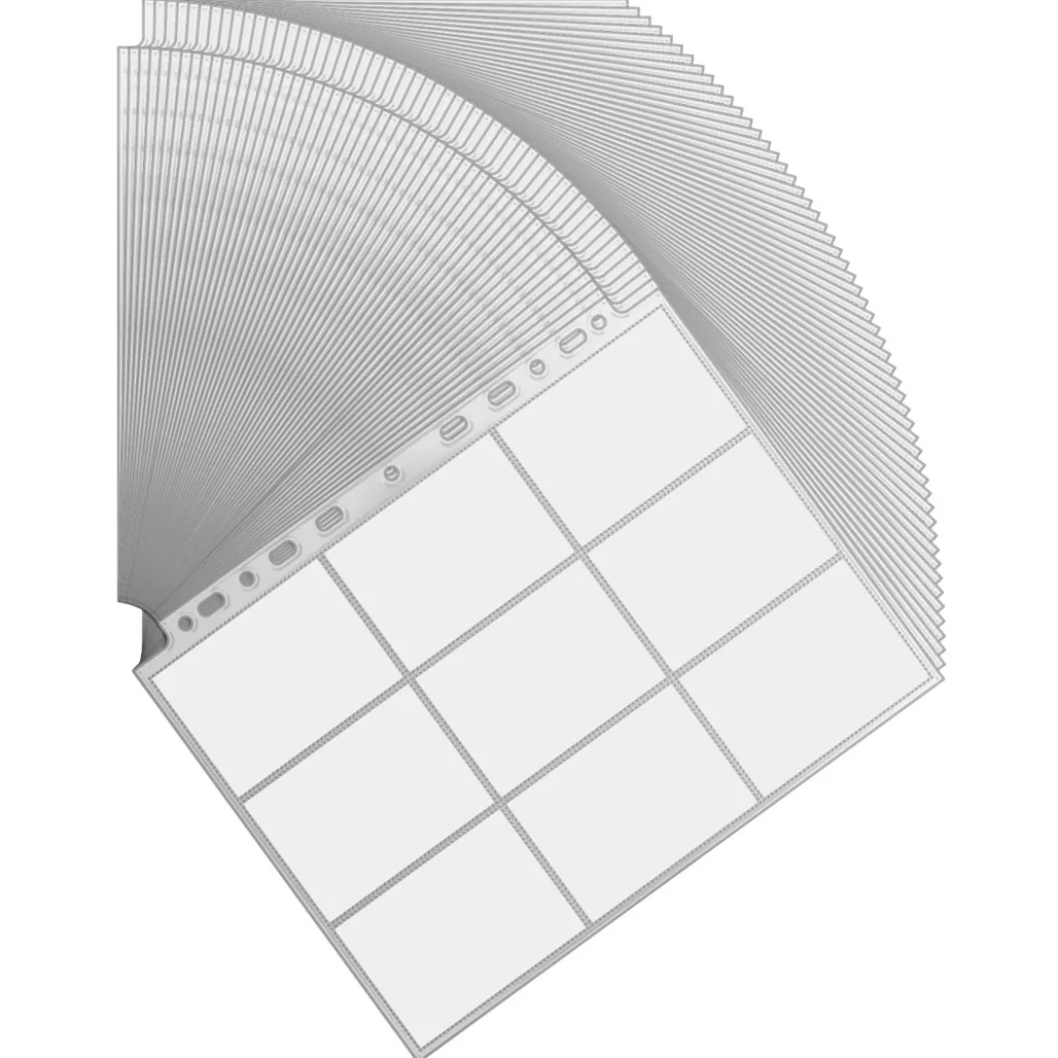 Arkero-G 100 Premium 9-Pocket Pages (100 Seiten) - für Karten in japanischer Größe (z.B. Yu-Gi-Oh!)