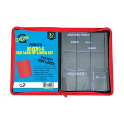 Arkero-G Premium 9-Pocket Zip Album - Rot