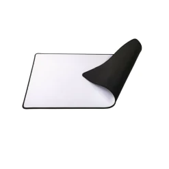 Arkero-G Premium Spielmatte weiß (Playmat mit schwarz-genähtem Rand)