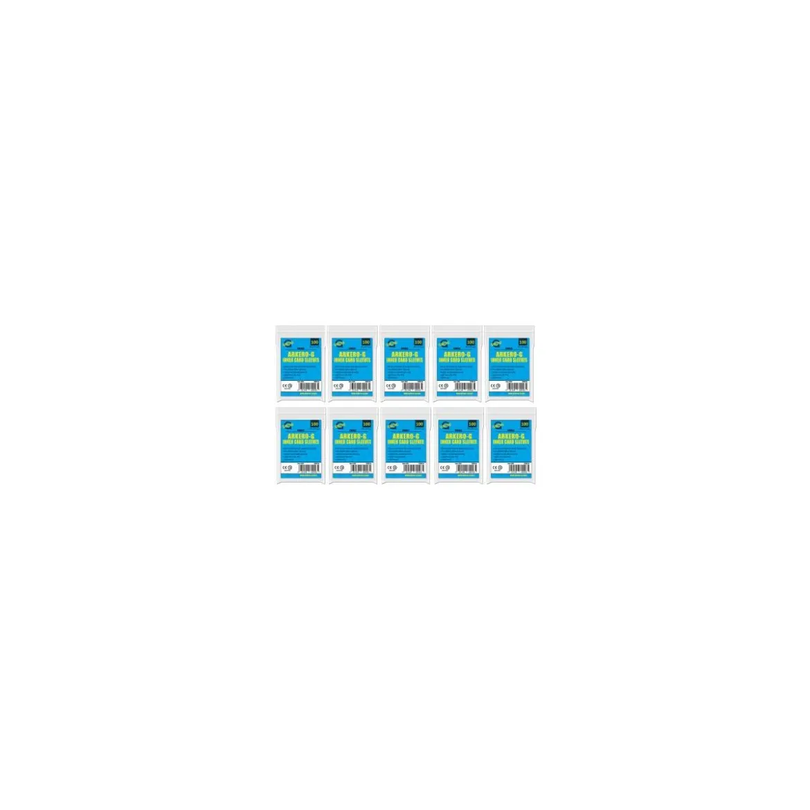 1000 Arkero-G Small Inner Card Sleeves (innere Kartenhüllen) mini