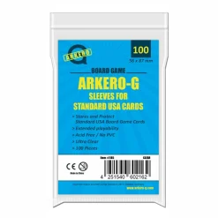 Arkero-G Standard American-Sized Boardgame Sleeves (100 Kartenhüllen)