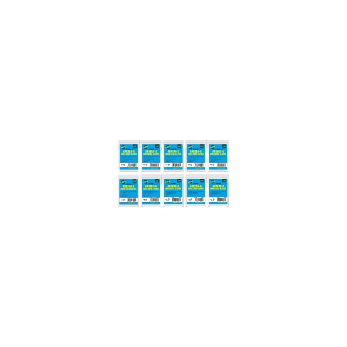 1000 Arkero-G Standard Inner Card Sleeves (innere Kartenhüllen)