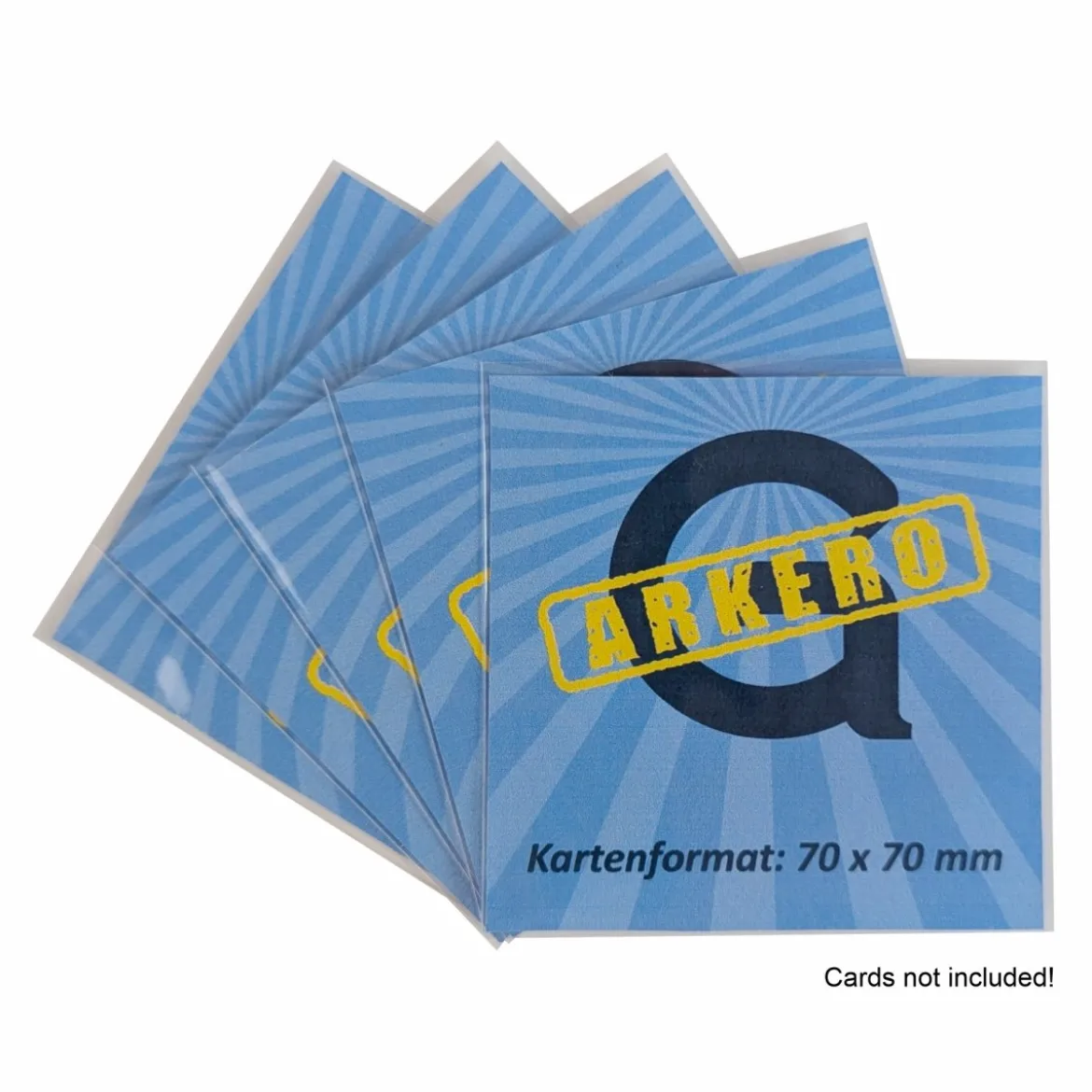 Arkero-G Standard Square-Sized Boardgame Sleeves (100 Kartenhüllen)