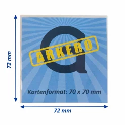 Arkero-G Standard Square-Sized Boardgame Sleeves (100 Kartenhüllen)
