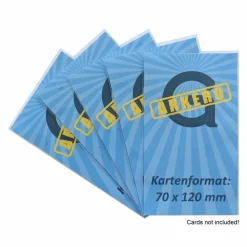 Arkero-G Tarot-Sized Boardgame Sleeves (100 Kartenhüllen)