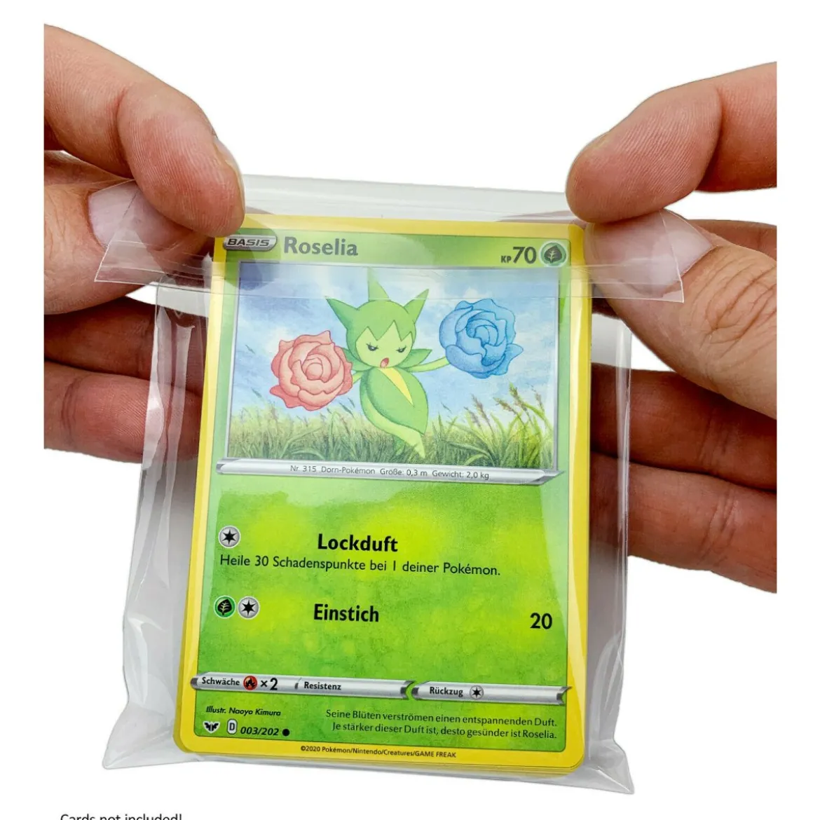 Arkero-G Team Bags: Durchsichtig (100 wiederverschließbare Hüllen) 86x114mm