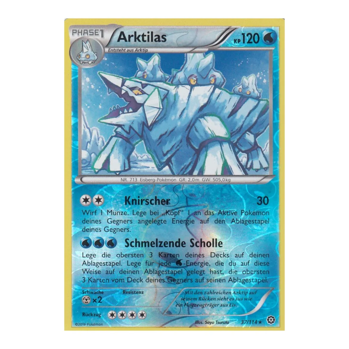 Arktilas 037/114 REVERSE HOLO