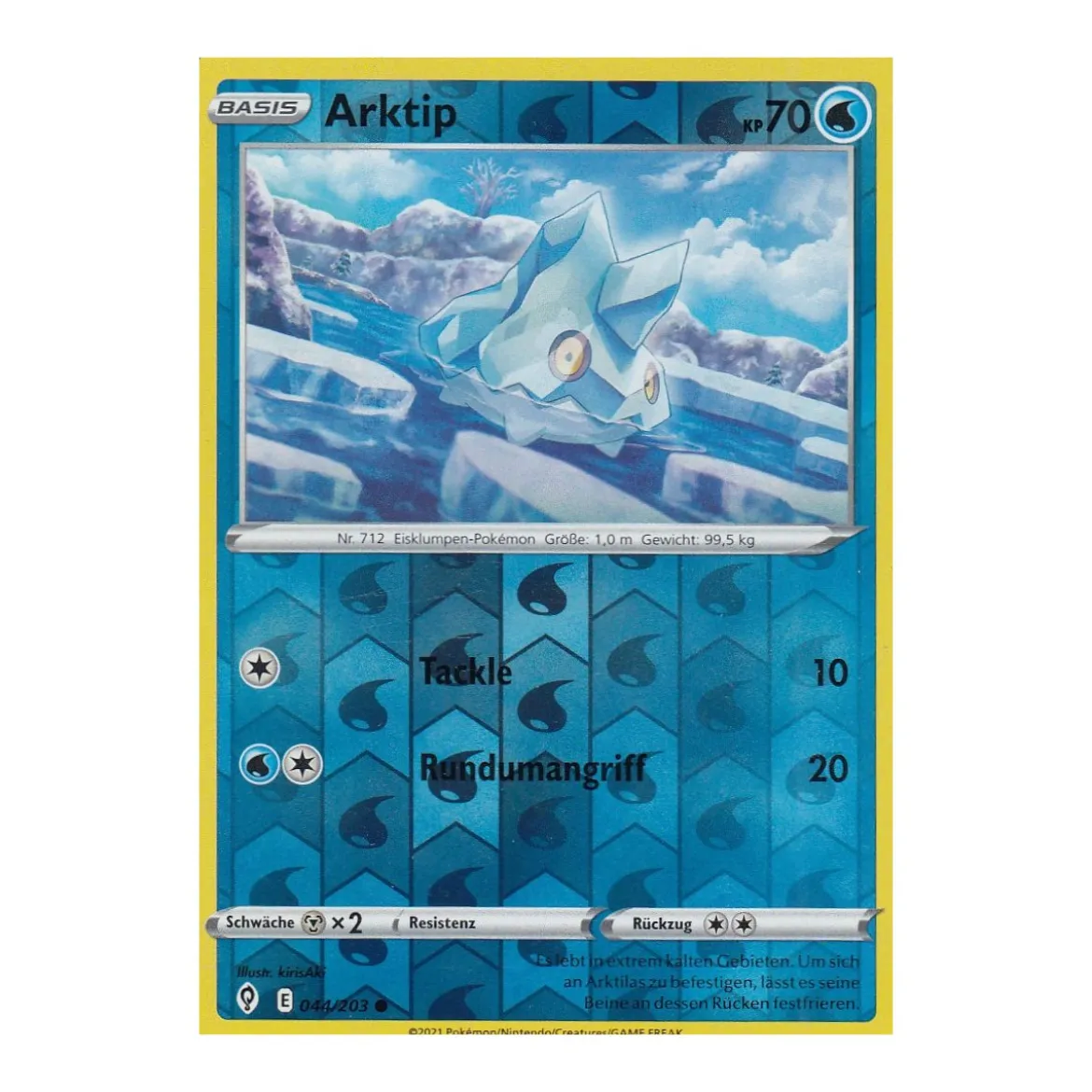 Arktip 044/203 REVERSE HOLO