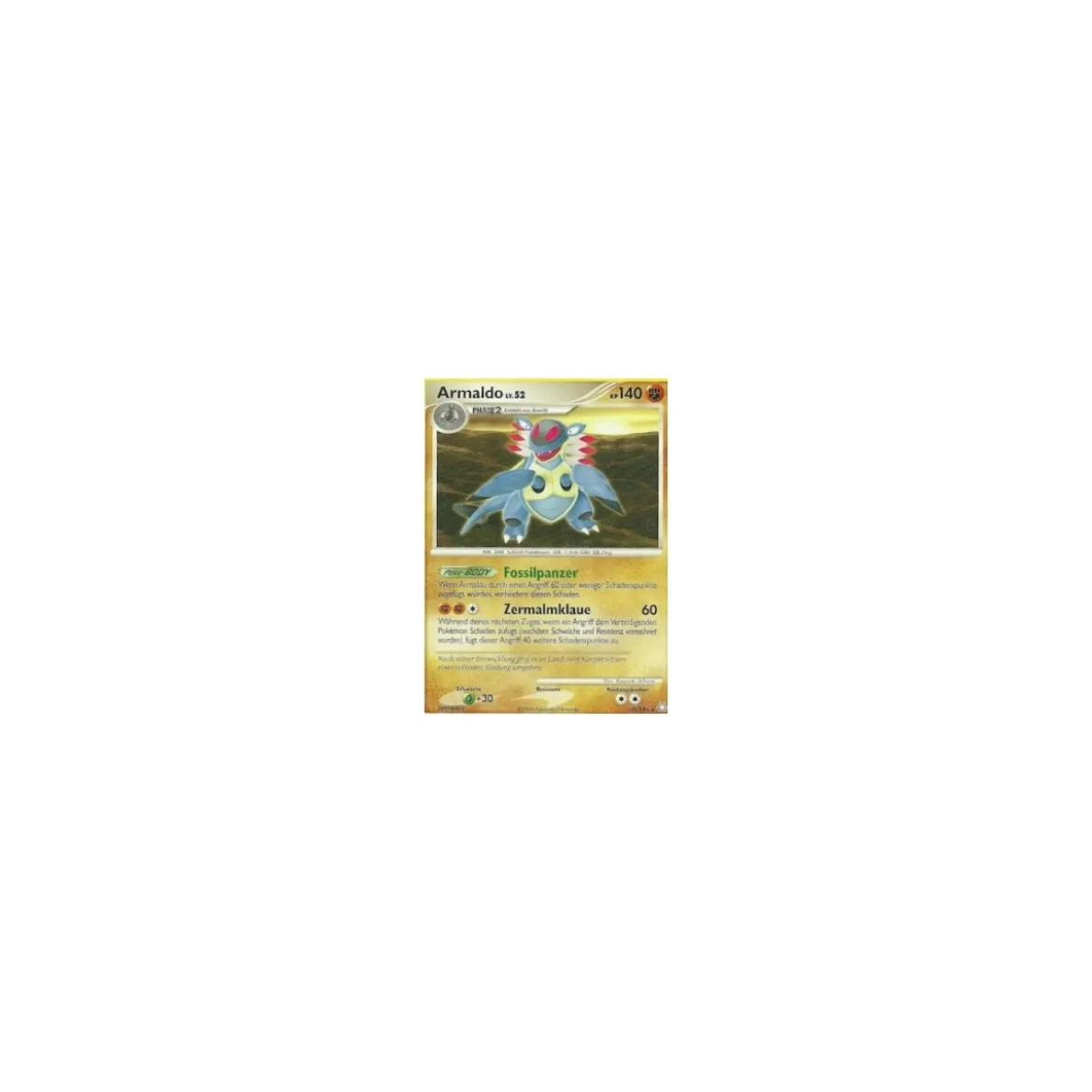 Armaldo Lv.52 018/146