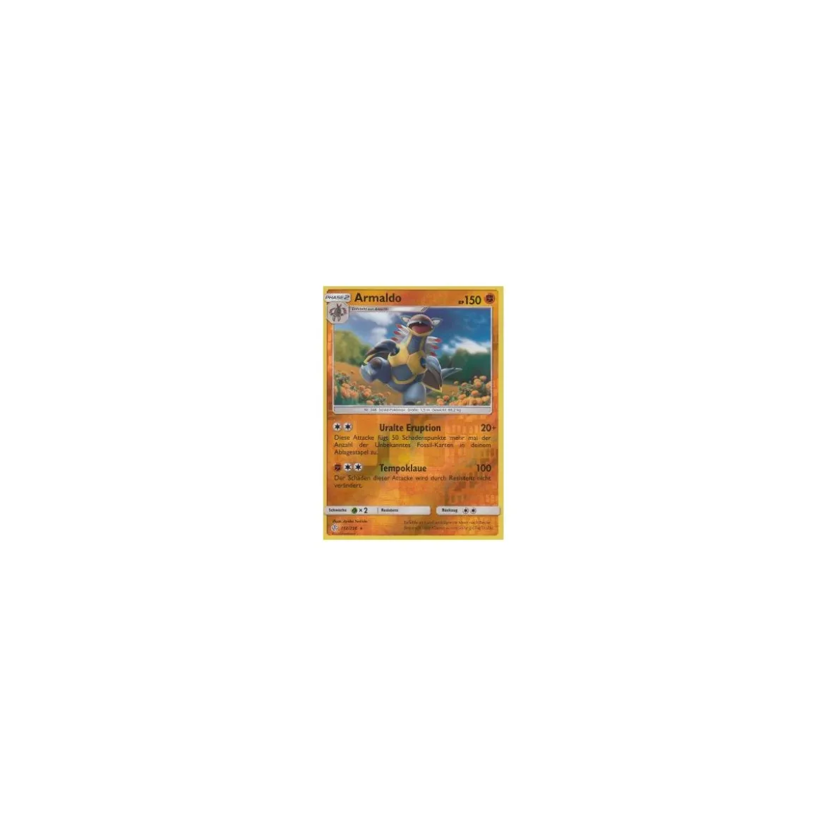Armaldo 112/236 REVERSE HOLO