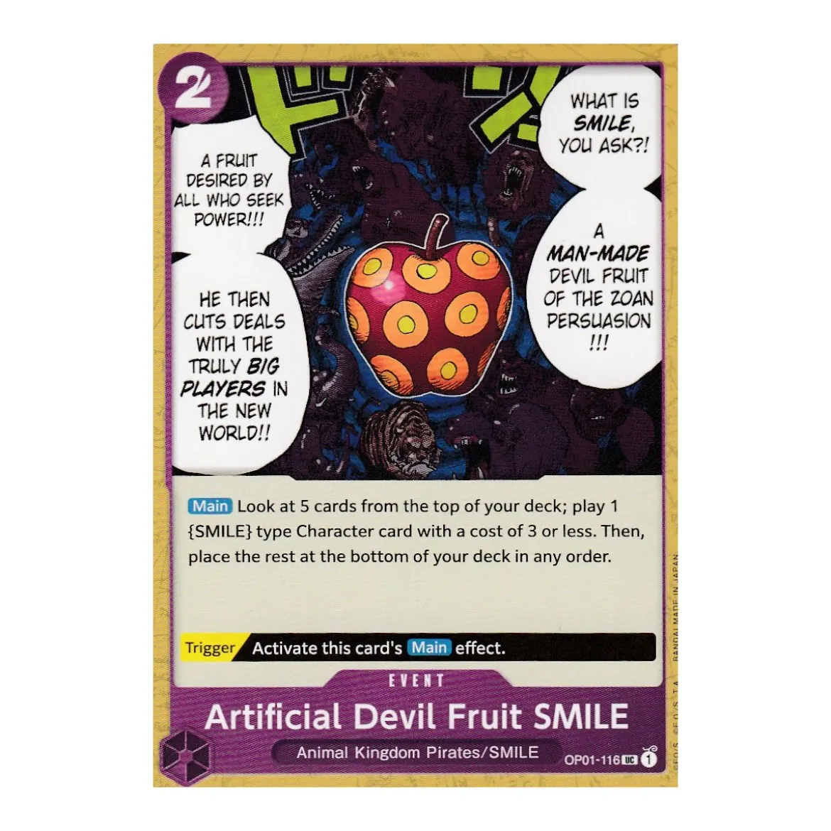 Artificial Devil Fruit SMILE