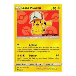Ashs Pikachu SM109 PROMO