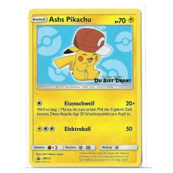 Ashs Pikachu SM113 PROMO