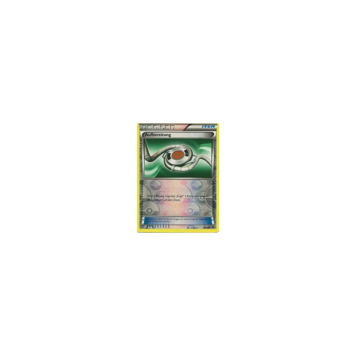 Aufbereitung REVERSE HOLO