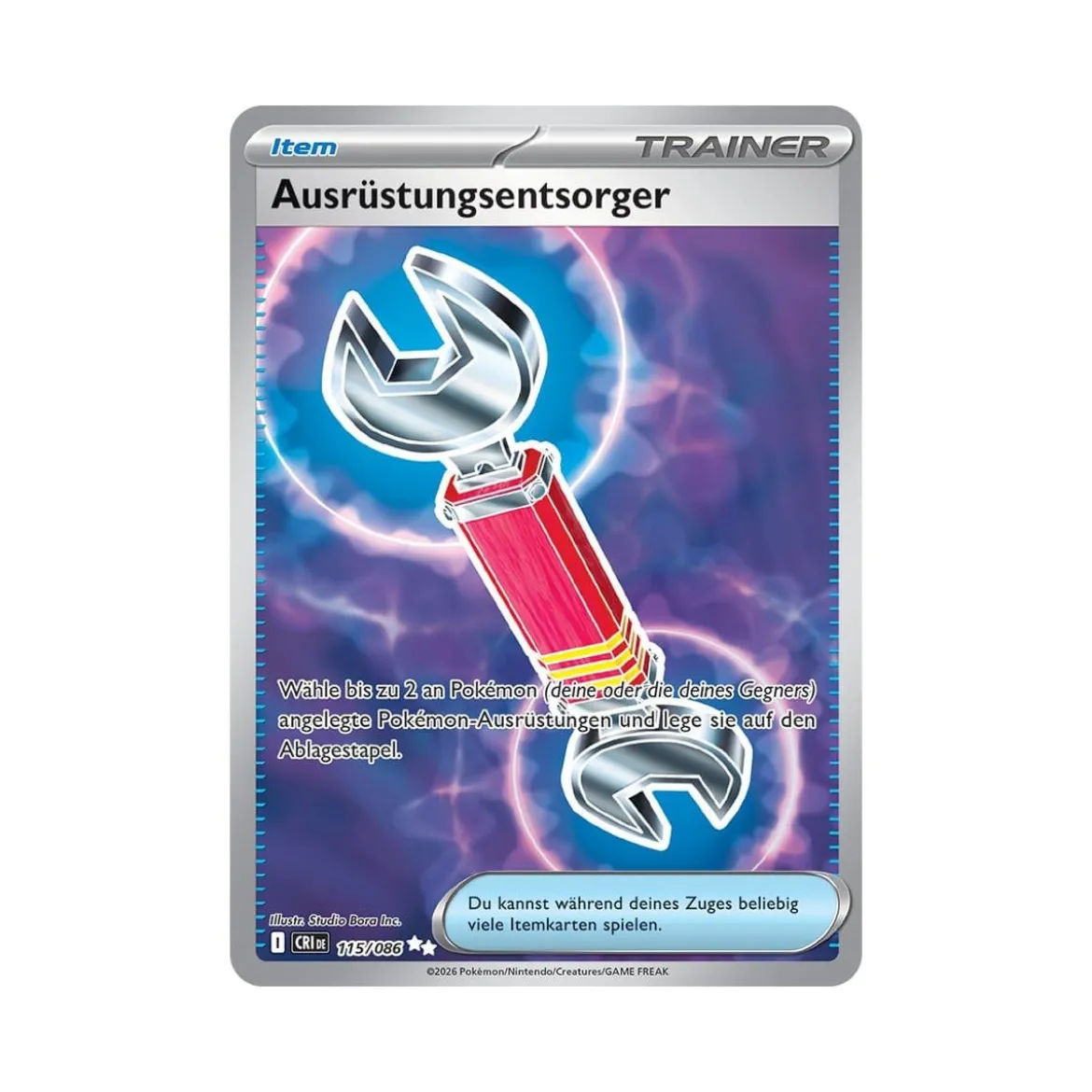 Ausrüstungsentsorger 115/086 Fullart