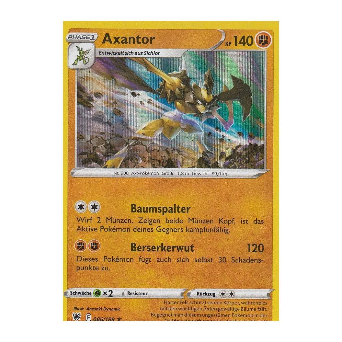 Axantor 086/189 HOLO
