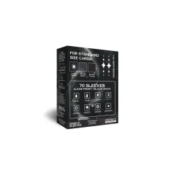 Baba Sleeves Standardgröße Black / Schwarz (70 Kartenhüllen)