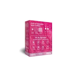 Baba Sleeves Standardgröße Pink (70 Kartenhüllen)
