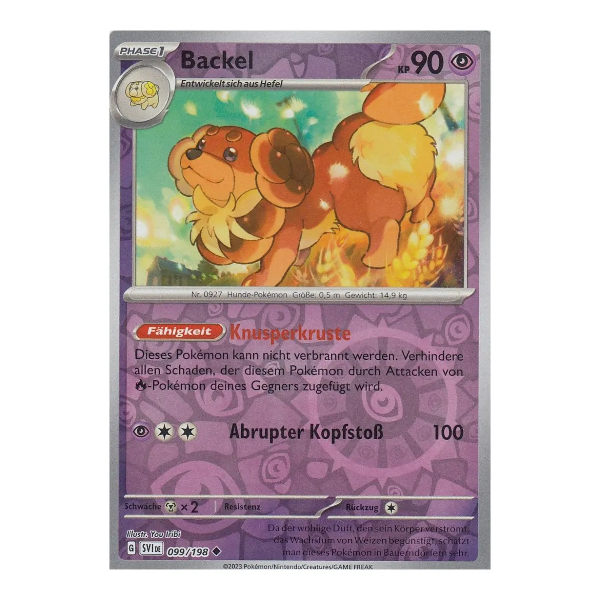 Backel 099/198 REVERSE HOLO