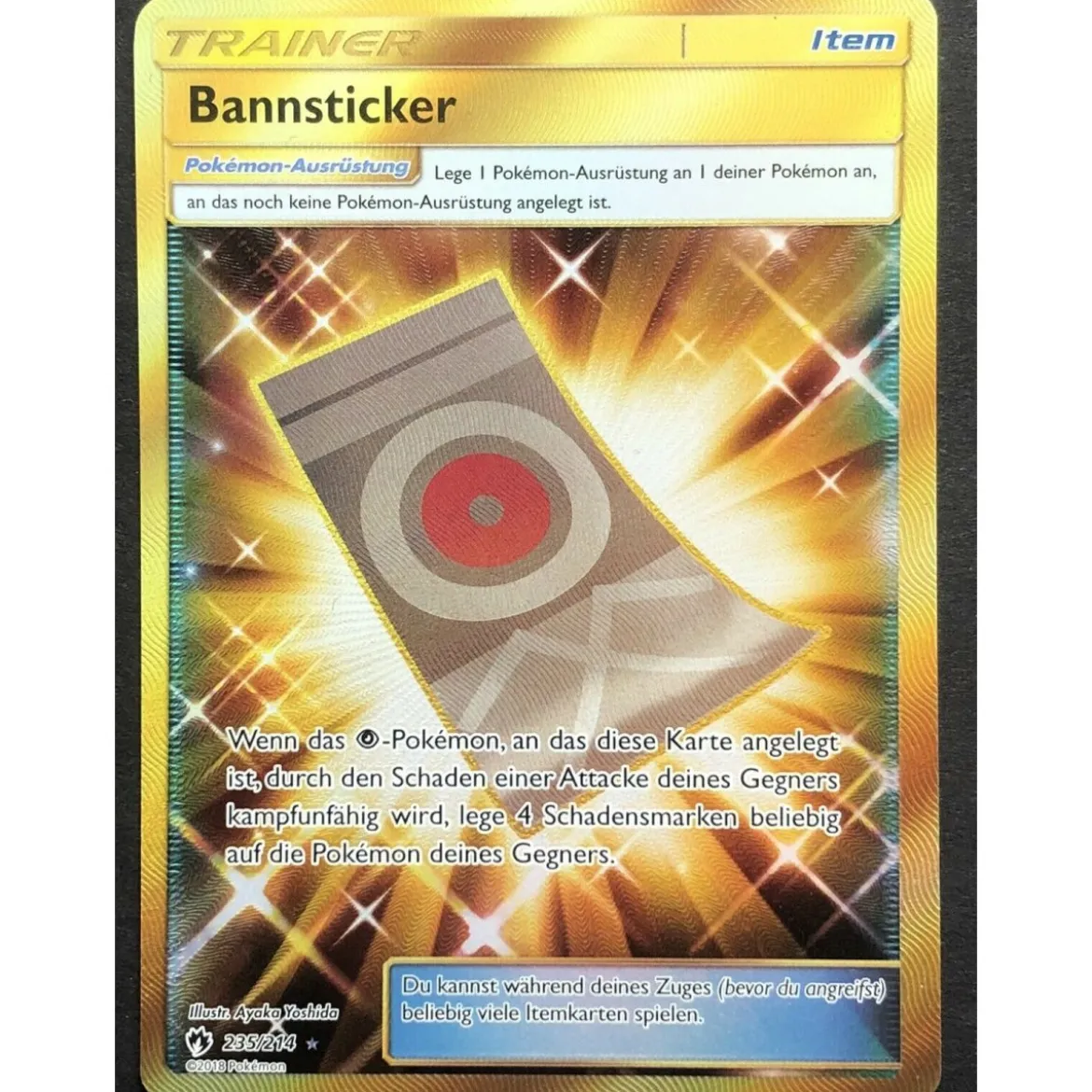 Bannsticker 235/214 GOLDRAND