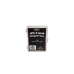 BCW 25-Card Hinged Box für 25 Karten