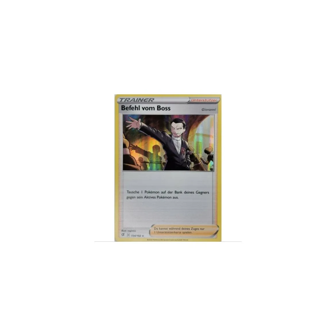 Befehl vom Boss 154/192 HOLO