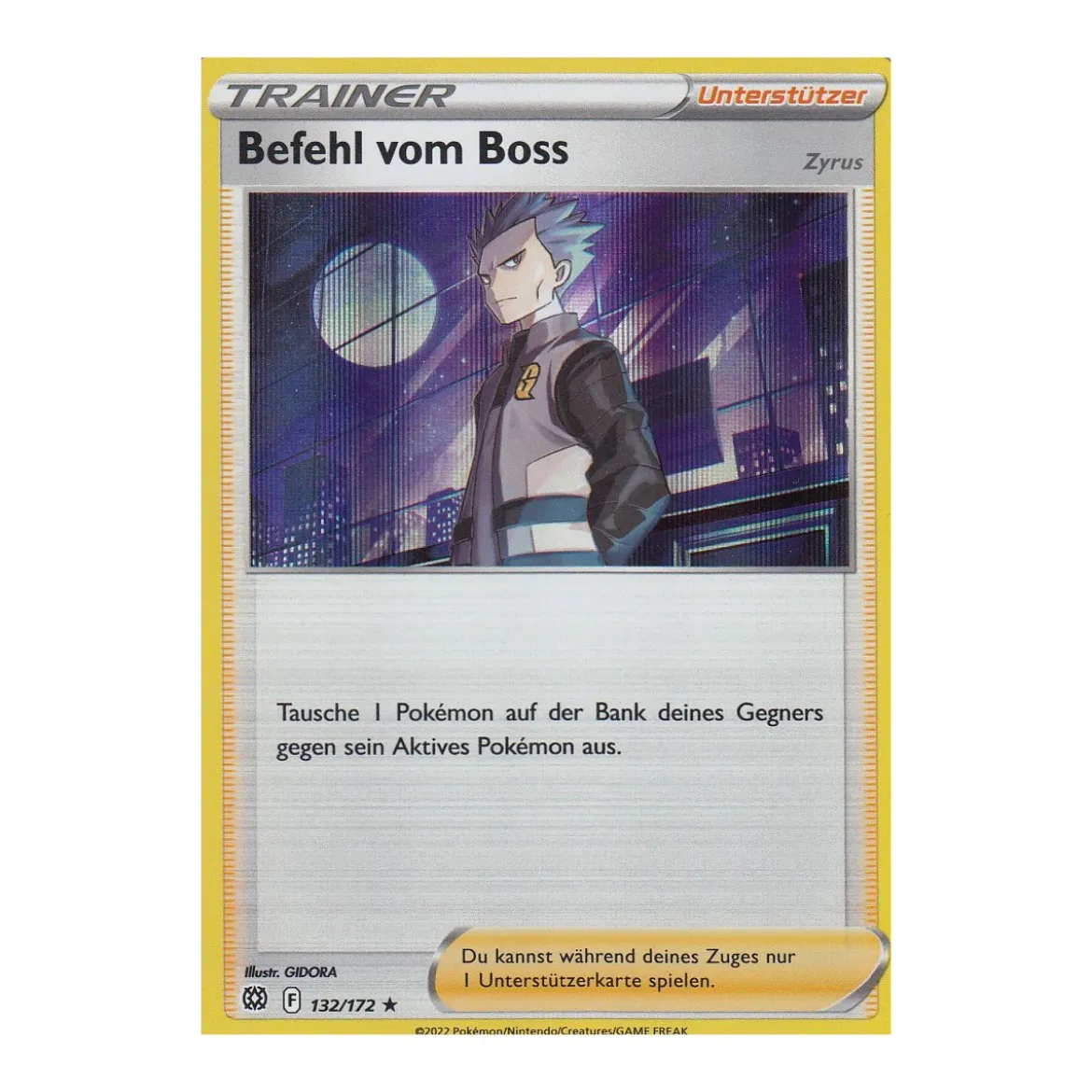 Befehl vom Boss 132/172 HOLO