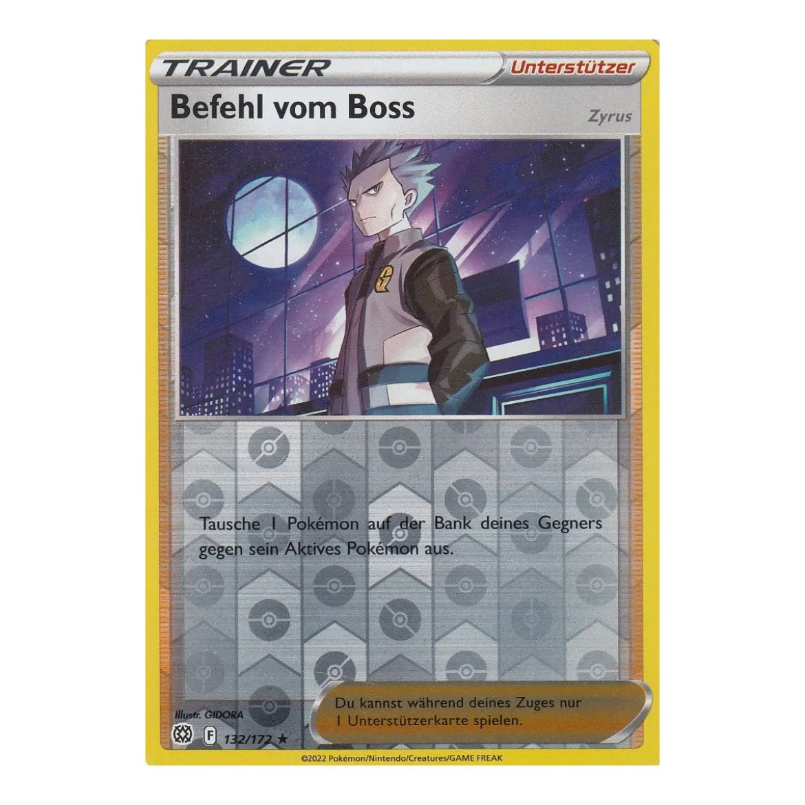 Befehl vom Boss 132/172 HOLO REVERSE HOLO