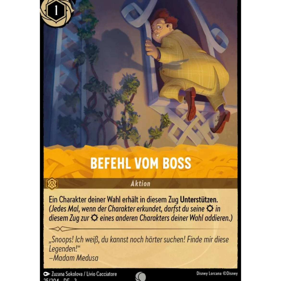 Befehl vom Boss 3INK-025