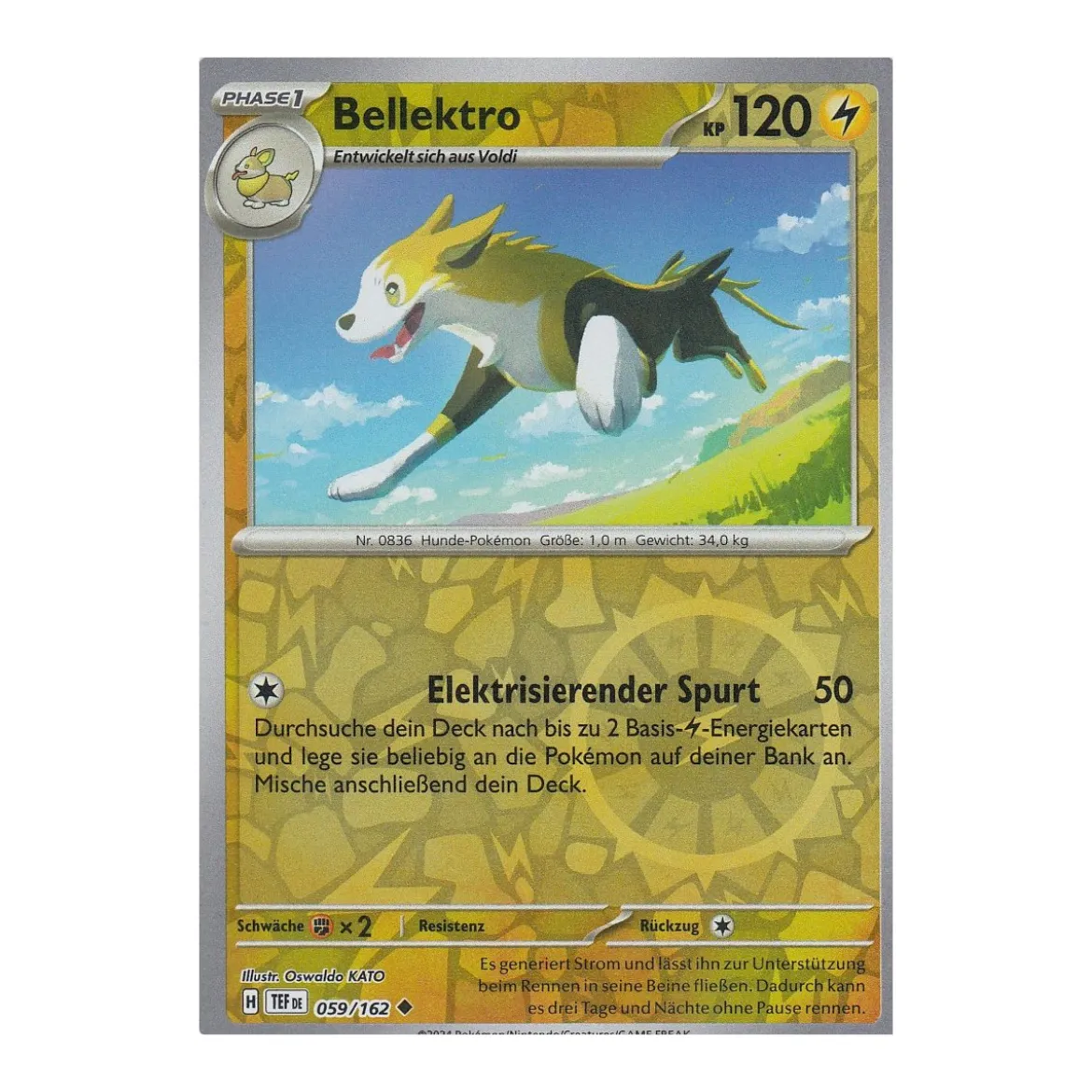 Bellektro 059/162 REVERSE HOLO