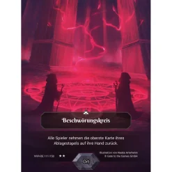 Beschwörungskreis NVR-DE111 Parallel Foil (deutsch)