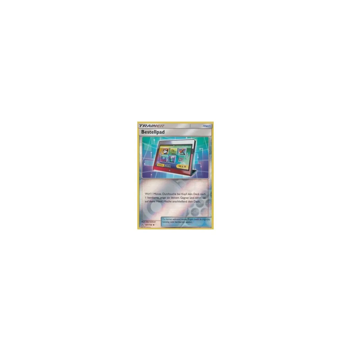 Bestellpad 131/156 REVERSE HOLO