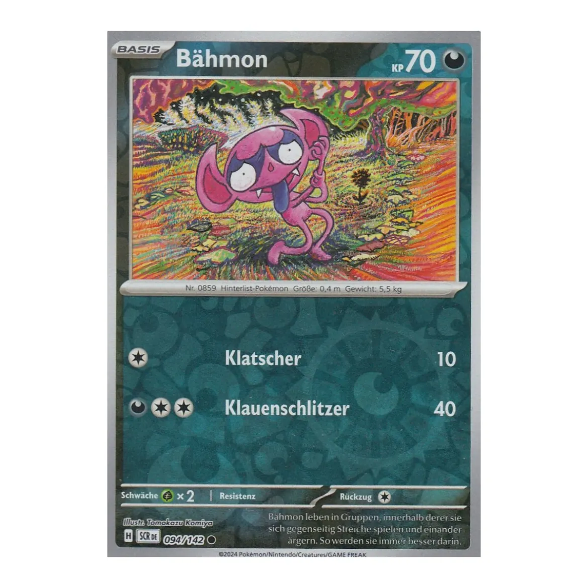 Bähmon 094/142 REVERSE HOLO