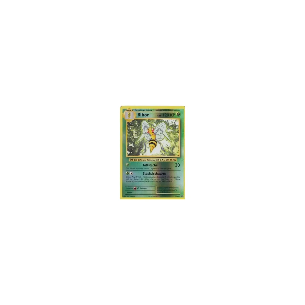 Bibor 007/108 REVERSE HOLO