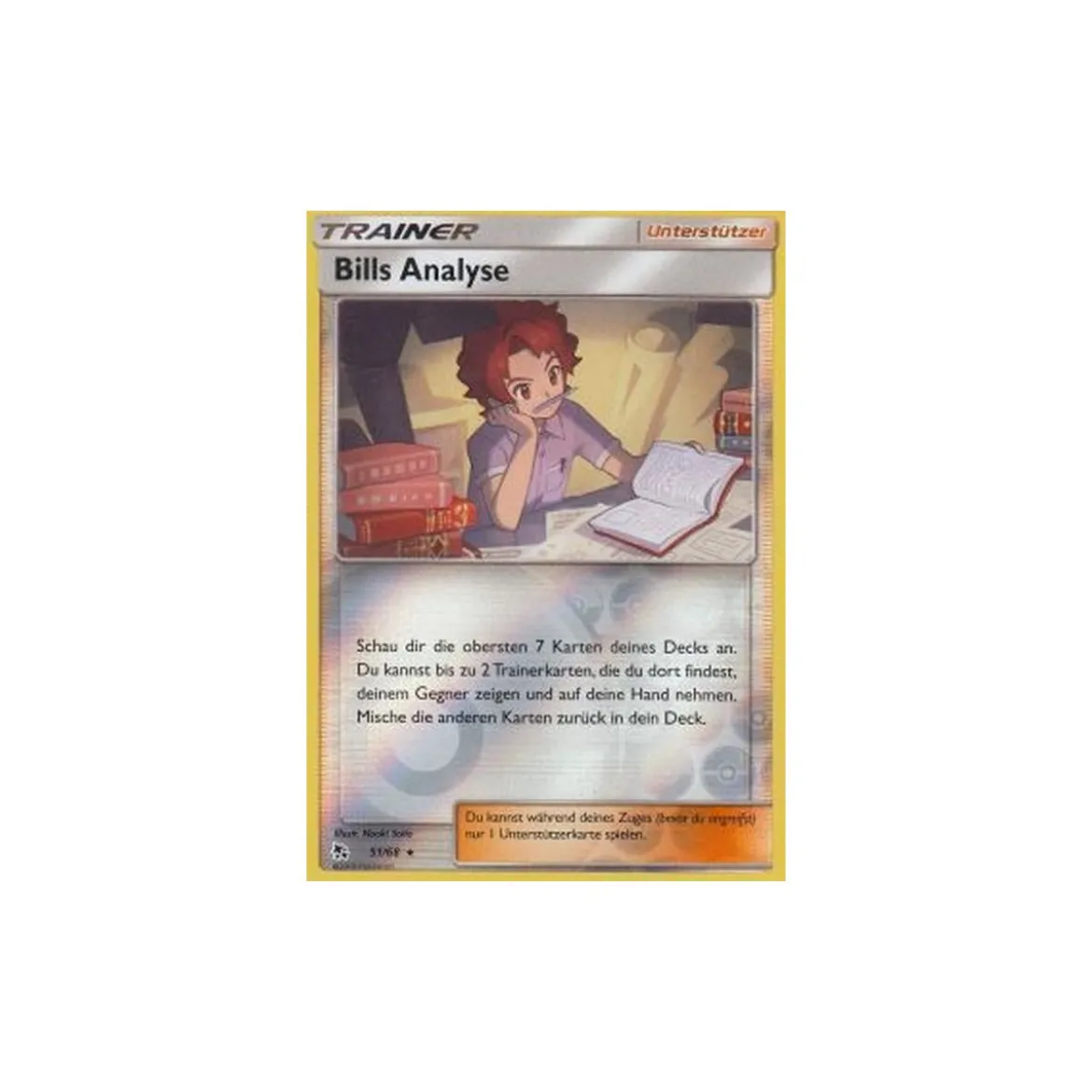 Bills Analyse 51/68 REVERSE HOLO