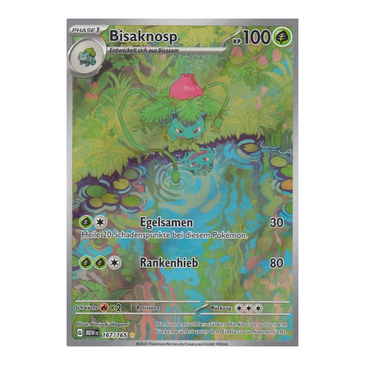 Bisaknosp 167/165 Illustration Rare