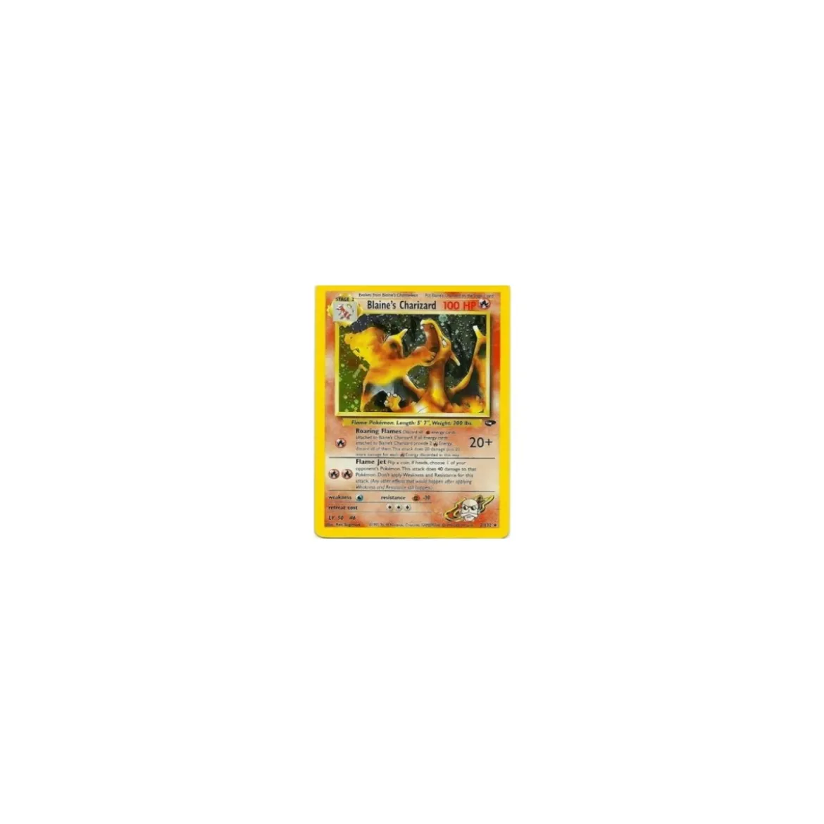 Blaine's Charizard 002/132 Holo