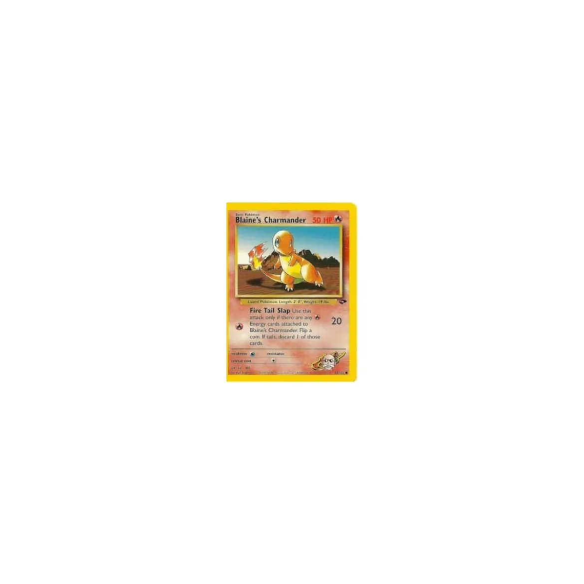 Blaine's Charmander 060/132