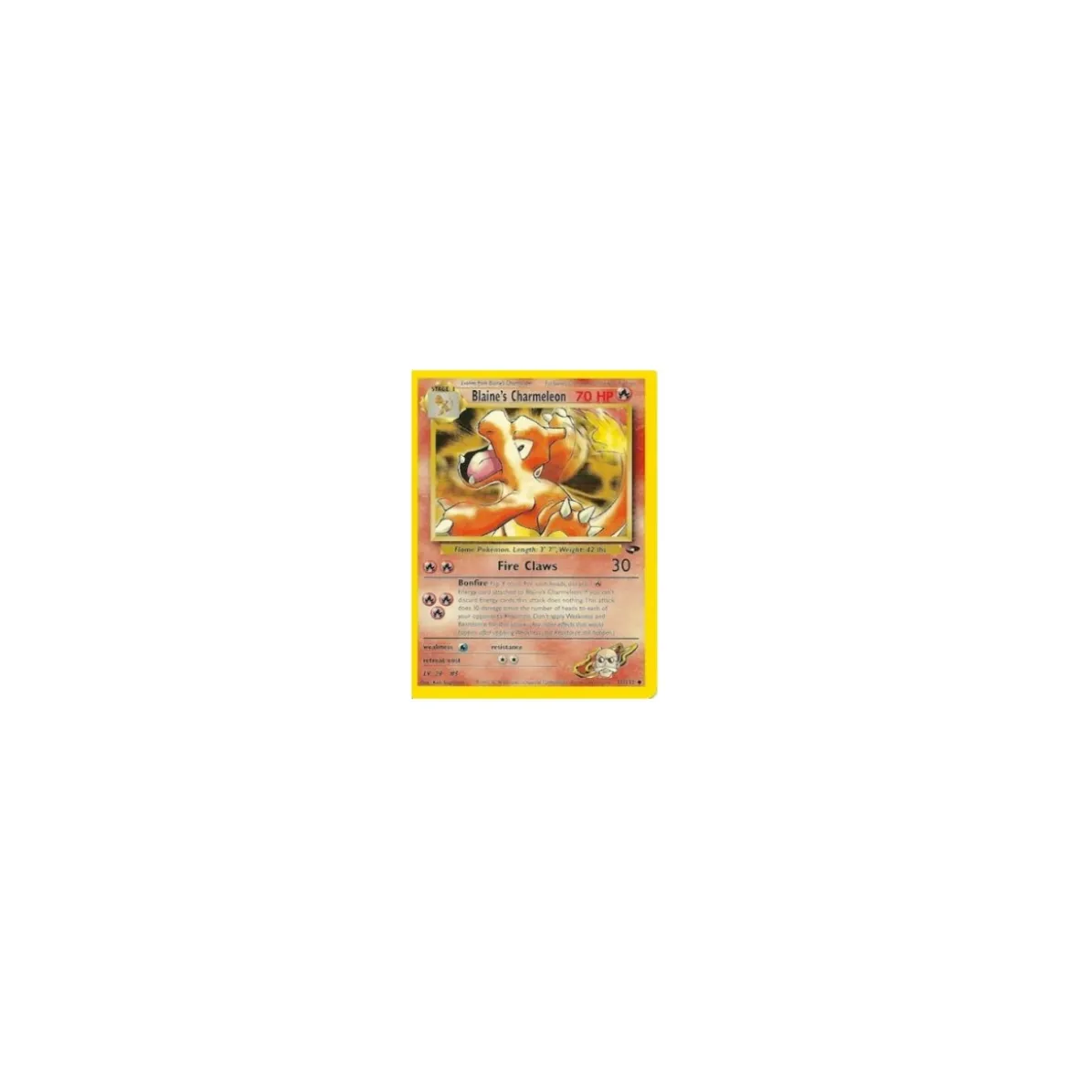 Blaine's Charmeleon 031/132