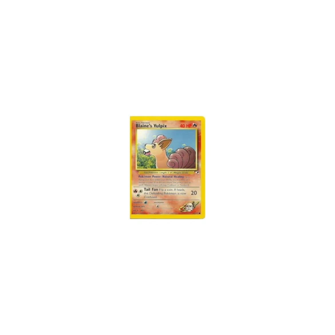 Blaine's Vulpix 065/132