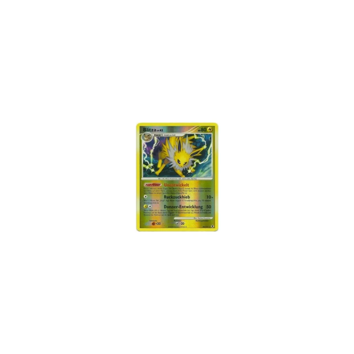 Blitza REVERSE HOLO