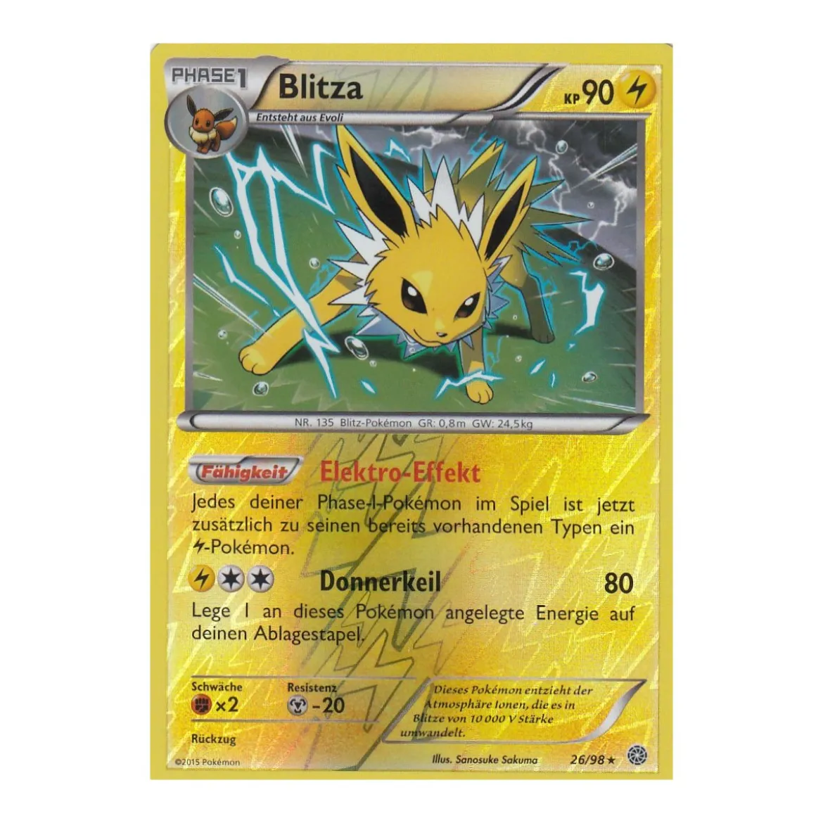 Blitza 26/98 REVERSE HOLO