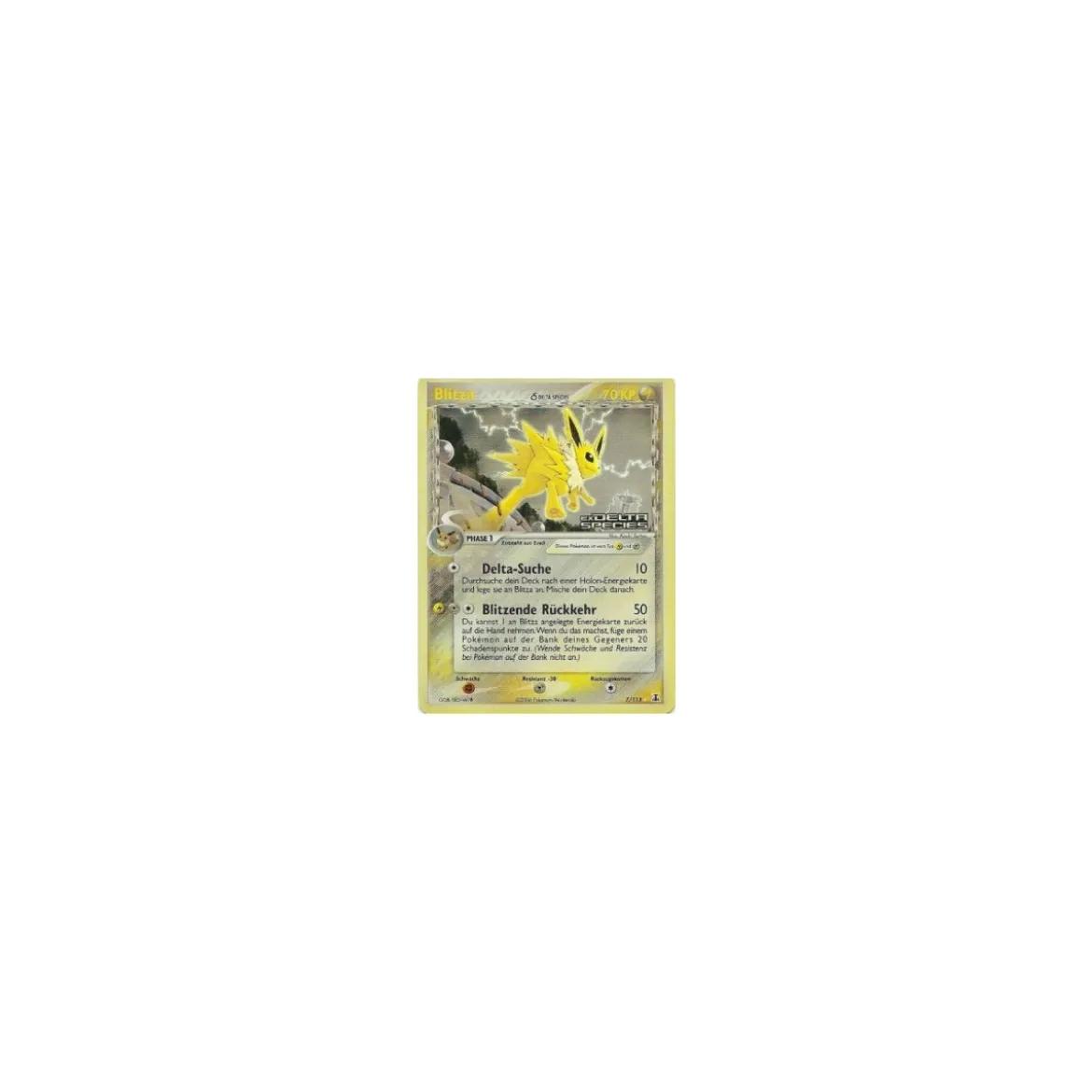 Blitza 7/113 REVERSE HOLO GOLD