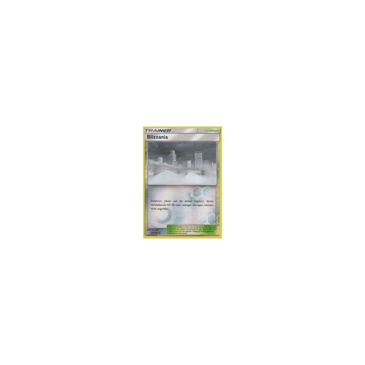 Blizzania 187/236 REVERSE HOLO