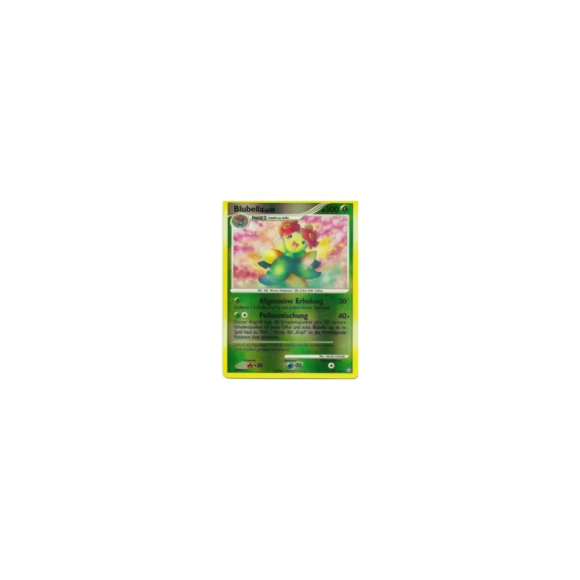 Blubella Lv.38 020/146 Reverse Holo